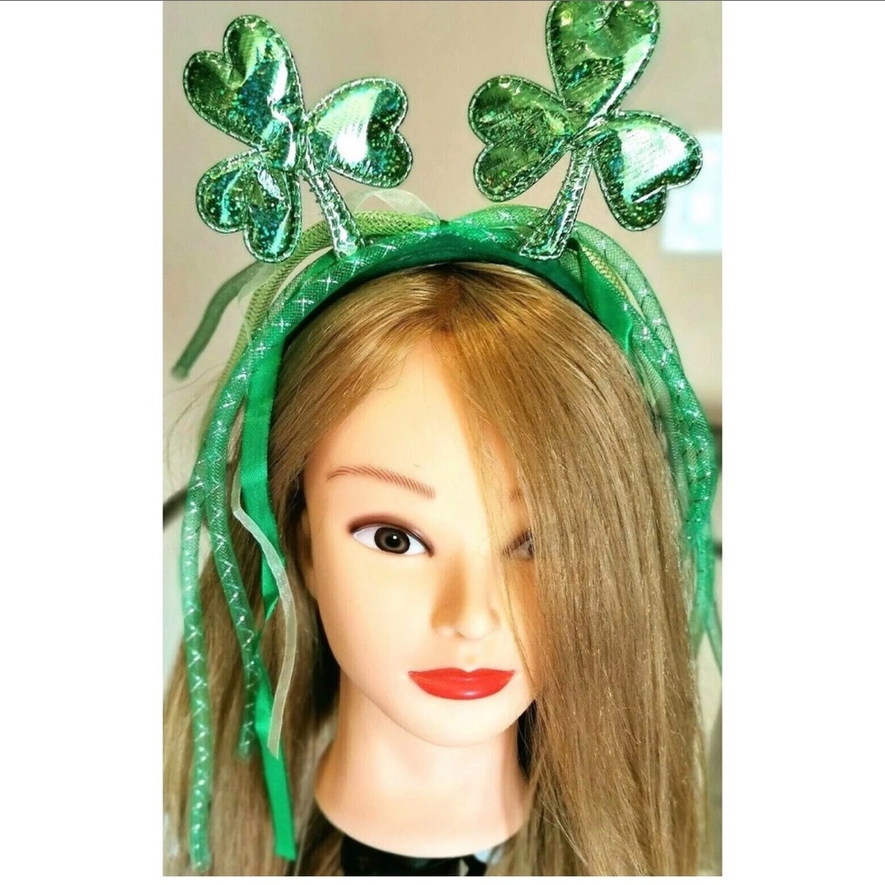 Glitter Shamrock St. Patrick's Day Headband!